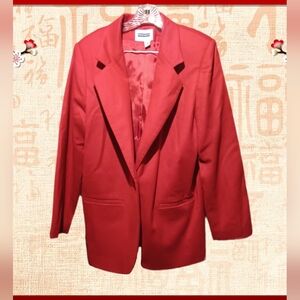 Sag Harbor Classic Red Blazer